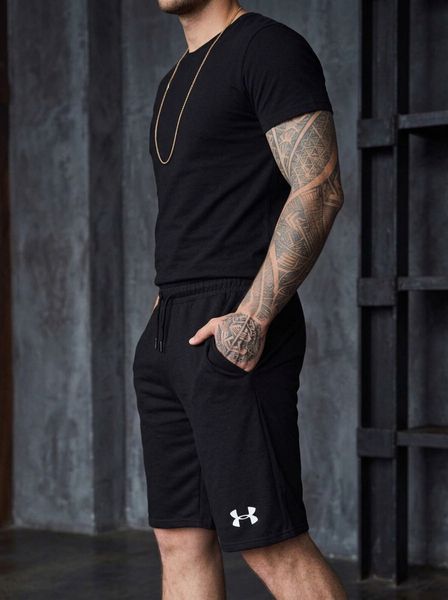 Мужские шорты Under Armour черный 2003 размер S-3XL, S 180-1 фото